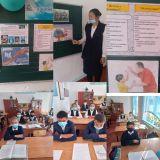 «Біз өз проблемаларымыз туралы» сынып сағаты өткізілді.