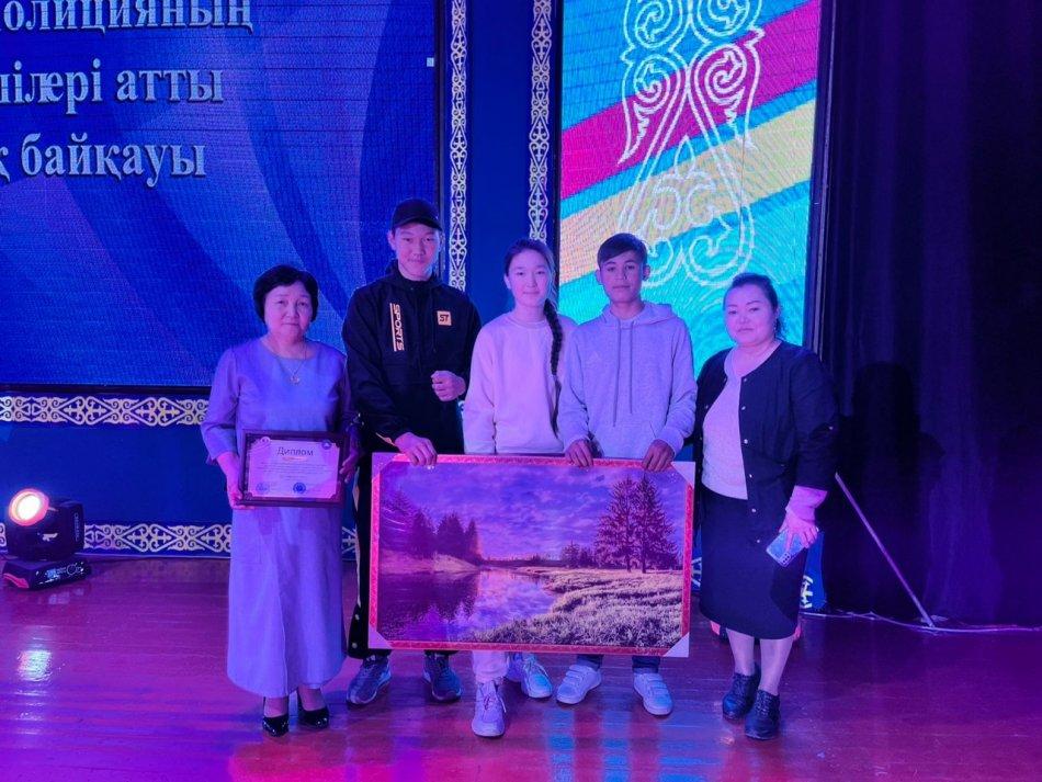 №4 Тілеміс батыр жобб мектебінің "Жас жасақшылар" тобы