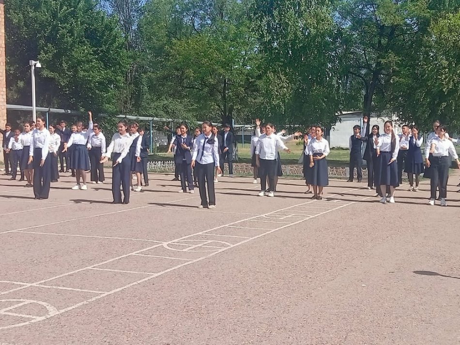  Ұлттық науқанының іс шара аясында «Біз бала еңбегіне қарсымыз» тақырыбында флеш- моб ұйымдастырылды.