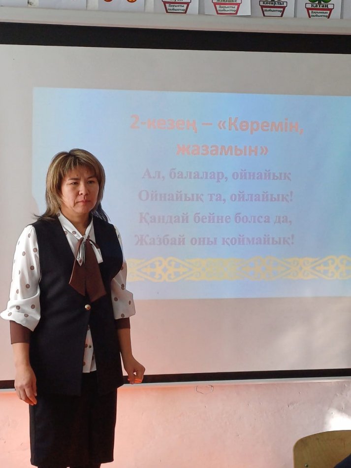  "Бастауыш сынып білім алушыларының шығармашылық шығармашылық дамуын қалыптастырудағы мұғалім шеберлігі" тақырыбындағы онкүндік