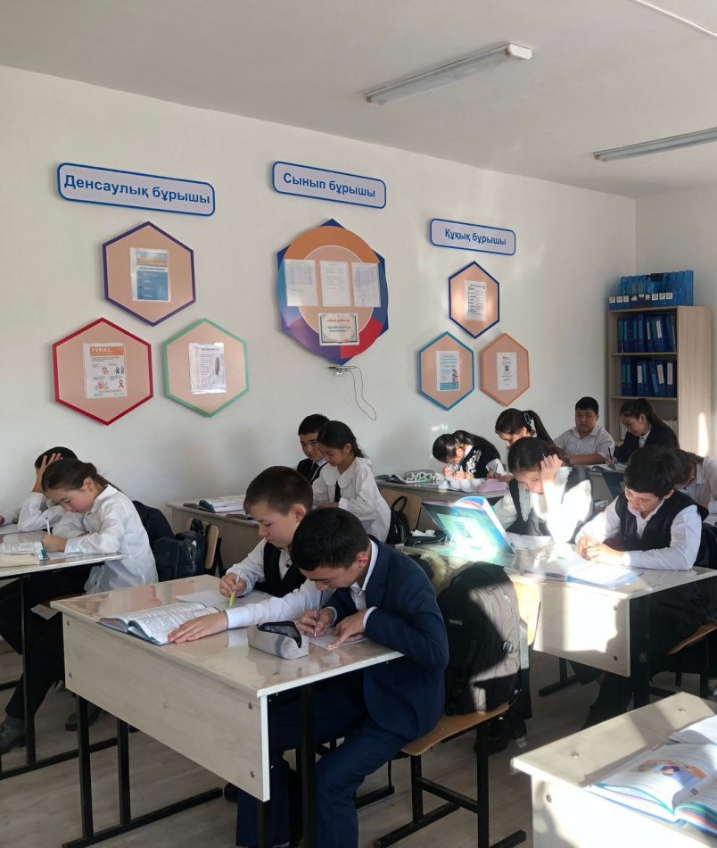 5-7 сынып оқушылары арасында «Менің болашақ өмірім!» тақырыбында шығарма  жазудан байқау өткізілді.