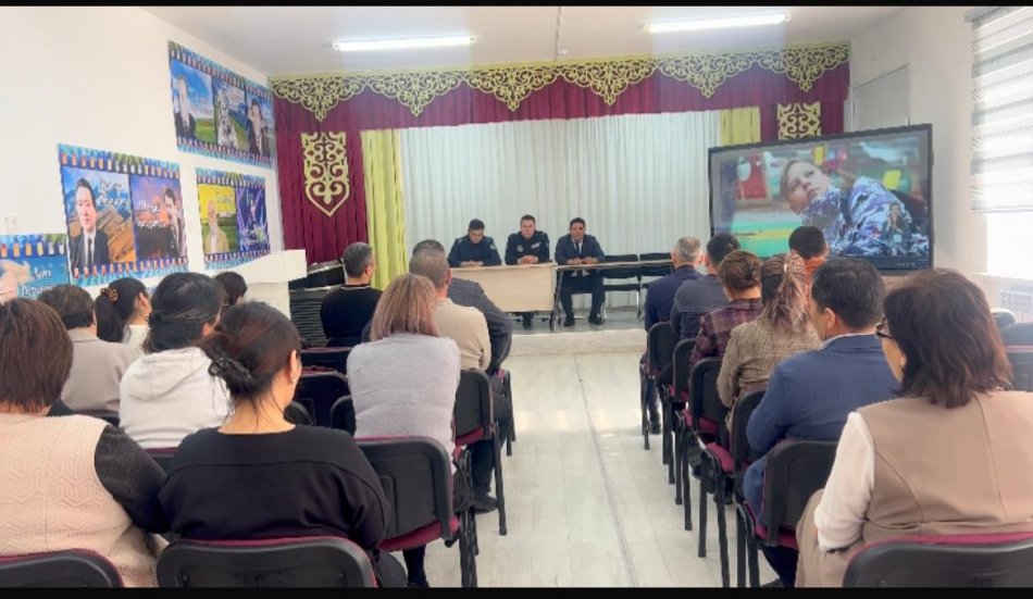 «Кәмелетке толмағандардың жыныстық тиіспеушілігіне қарсы қылмыстар үшін көзделген қылмыстық жауапкершілік»  тақырыбында дәріс оқып,түсіндірме жұмыстары жүргізілді.