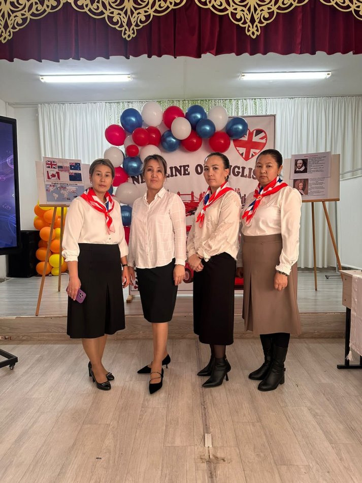 “New line of English” атты ағылшын тілі пәні апталығының салтанатты ашылу шарасы өтті