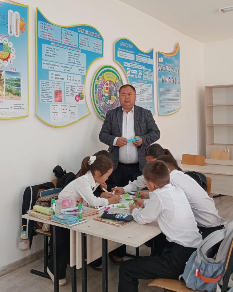 "Алтын адам археологиялық жобасы" тақырыбында ашық сабақ өтті