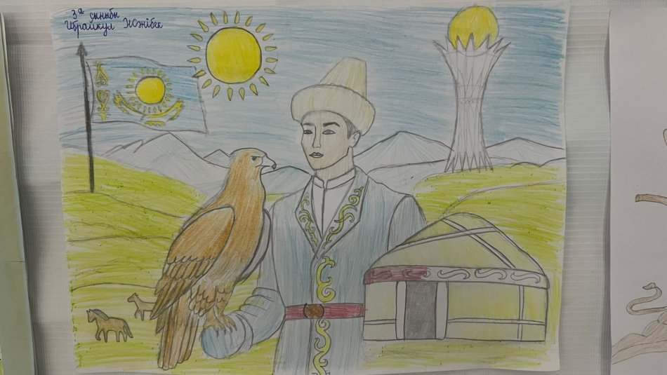 «Менің  елім Қазақстан!» атты  суреттер байқауы  ұйымдастырылды